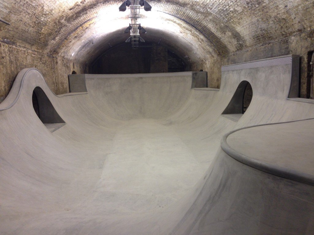 tunnel skate park